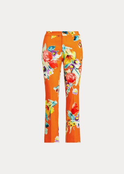 Calças Ralph Lauren Carlina Floral Algodão Mulher 68592-VWRU